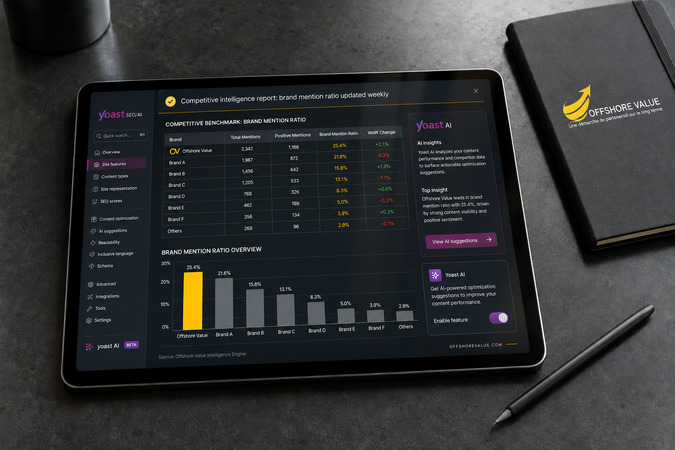 Yoast AI Brand Insights : comment suivre la visibilité de votre marque dans les réponses IA ?